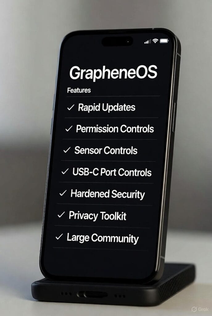 grapheneos degoogled phone australia 2026