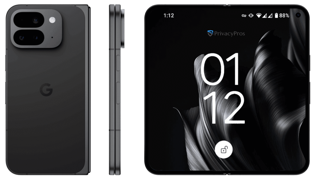 anonymous private privacy phone privacypros australia front back side fold