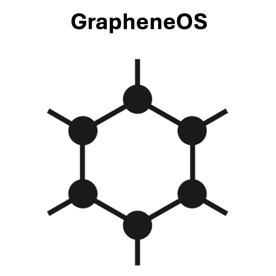 GrapheneOS logo with hex structure
